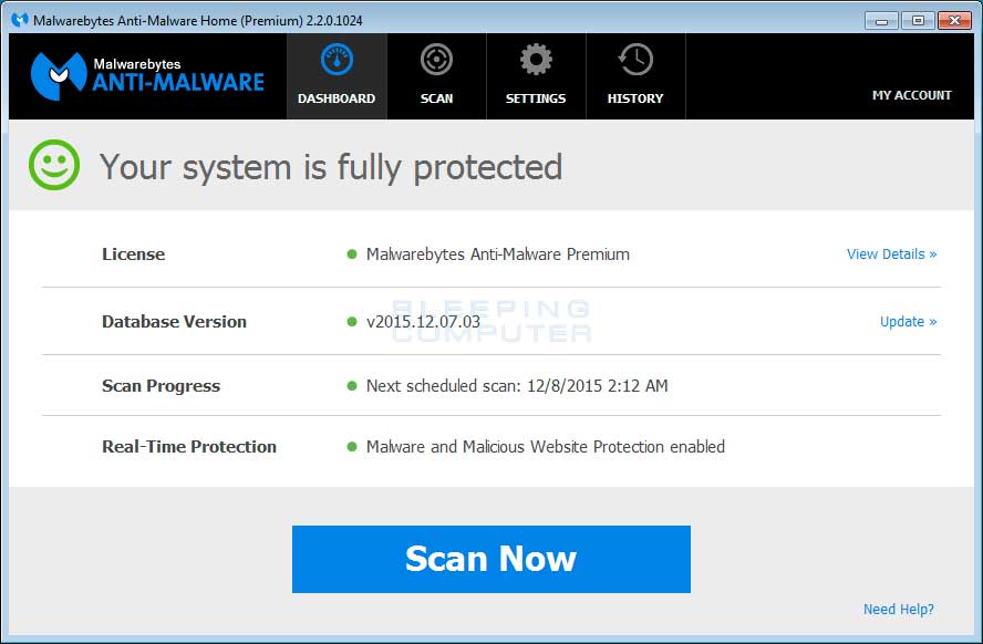 Malwarebytes Anti-Malware